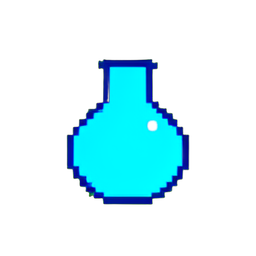 Mana-Trank Groß (Niedrige Auflösung) — 256×256 Pixel-Art-Sprite
