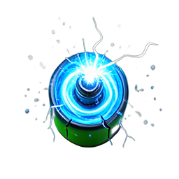 Mana Potion Large (VFX) - 256x256 pixel art sprite