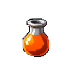 Mana Potion Small - 256x256 pixel art sprite