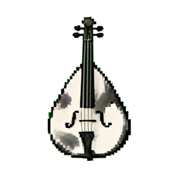 Mandolina Gotero — sprite pixel art 256×256