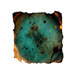 Map Fragment (Cinematic) - 256x256 pixel art sprite