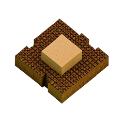 Fragmento de Mapa (Voxel) — sprite pixel art 256×256