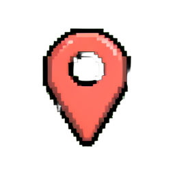 Marqueur de carte: Pièce du magasin — sprite pixel art 256×256