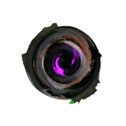 Marble Black (Atmospheric) - 256x256 pixel art sprite