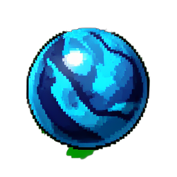 Marble Blue (16-Bit) - 256x256 pixel art sprite