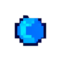 Marble Blue (Low-Res) - 256x256 pixel art sprite