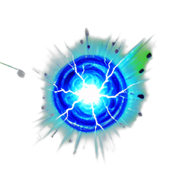 Marble Blue (VFX) - 256x256 pixel art sprite