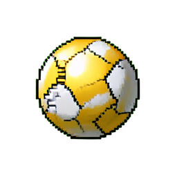 Marble Gold (16-Bit) - 256x256 pixel art sprite