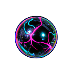 Marble Gold (Cyberpunk) - 256x256 pixel art sprite