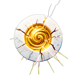 Marble Gold (VFX) - 256x256 pixel art sprite