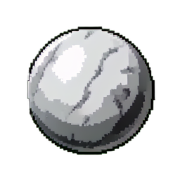 Marbre Blanc (16-Bit) — sprite pixel art 256×256