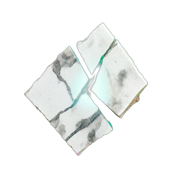 Marmor Weiß (Atmosphärisch) — 256×256 Pixel-Art-Sprite