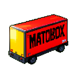 Matchbox - 256x256 pixel art sprite