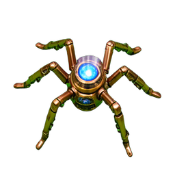 Mech Spider (HD-2D) - 256x256 pixel art sprite