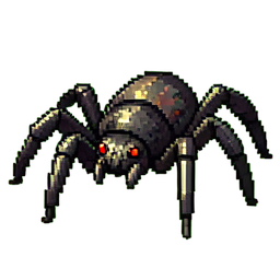 Mech Spider - 256x256 pixel art sprite