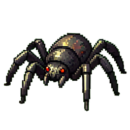 Mech Spider — 256×256 像素游戏素材