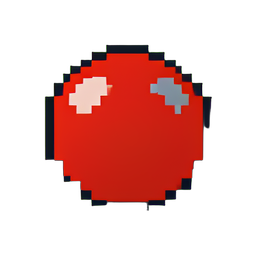 メディシンボール — 256×256 ピクセルアートスプライト