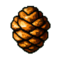 Ruche moyenne — sprite pixel art 256×256