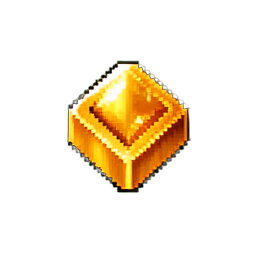 Metal Gold - 256x256 pixel art sprite