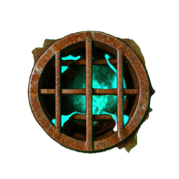 Metal Grate (Atmospheric) - 256x256 pixel art sprite