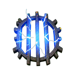 Metal Grate (VFX) - 256x256 pixel art sprite