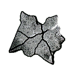 Metal Plate (1-Bit) - 256x256 pixel art sprite