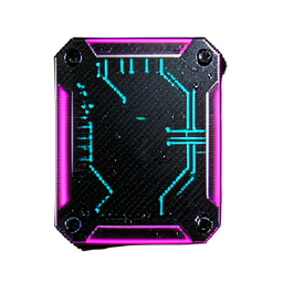 Metal Plate (Cyberpunk) - 256x256 pixel art sprite