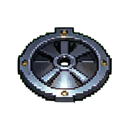 Metal Plate - 256x256 pixel art sprite