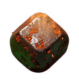 Metal Rusty (HD-2D) - 256x256 pixel art sprite