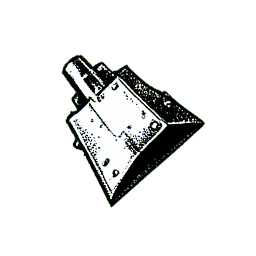 Metal Ficção Científica (1-Bit) — sprite pixel art 256×256