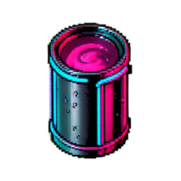 Metal Sci-fi (Cyberpunk) - 256x256 pixel art sprite