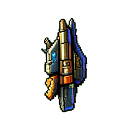 Metal Sci-fi - 256x256 pixel art sprite
