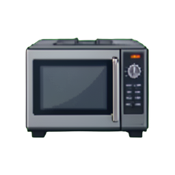 Microwave Oven — 256×256 pixel art sprite