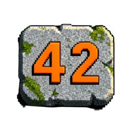 Mile Marker (16-Bit) - 256x256 pixel art sprite