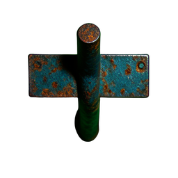 Mile Marker (Cinematic) - 256x256 pixel art sprite