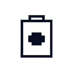 Icono de caja de leche — sprite pixel art 256×256