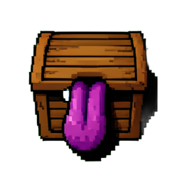 Mimic Chest (16-Bit) - 256x256 pixel art sprite