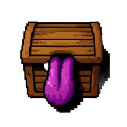 Mimic Chest (16-Bit) — 256×256 pixel art sprite