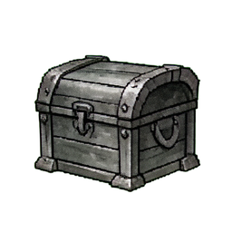 Mimic Chest Baby — 256×256 pixel art sprite