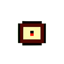 Mimic Chest (Low-Res) — 256×256 pixel art sprite