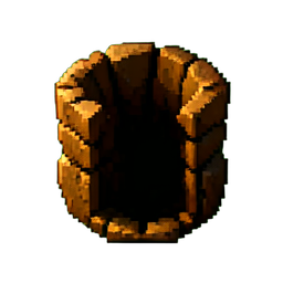 Mine Shaft — 256×256 pixel art sprite