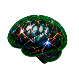 Mini Boss Brain (Cinematic) - 256x256 pixel art sprite