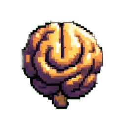 Mini Boss Brain - 256x256 pixel art sprite