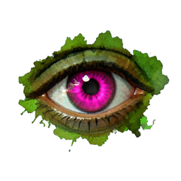 Mini Boss Eye (Atmospheric) - 256x256 pixel art sprite