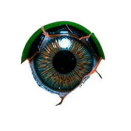 Mini Boss Eye (Cinematic) - 256x256 pixel art sprite