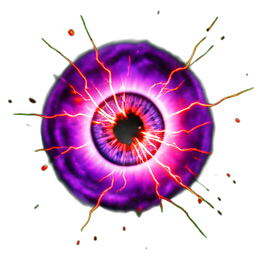 Mini Boss Eye (VFX) - 256x256 pixel art sprite