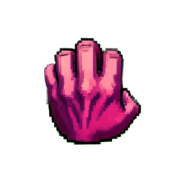 Mini Boss Hand (16-Bit) - 256x256 pixel art sprite