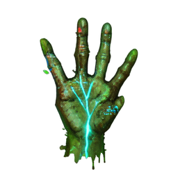 Mini Boss Hand (Atmospheric) - 256x256 pixel art sprite