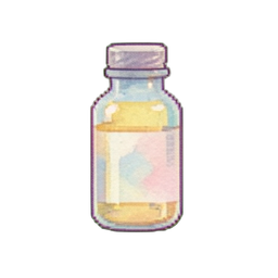 Minor Defense Tonic — 256×256 Pixel-Art-Sprite