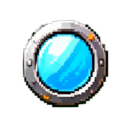 Spiegel — 256×256 Pixel-Art-Sprite